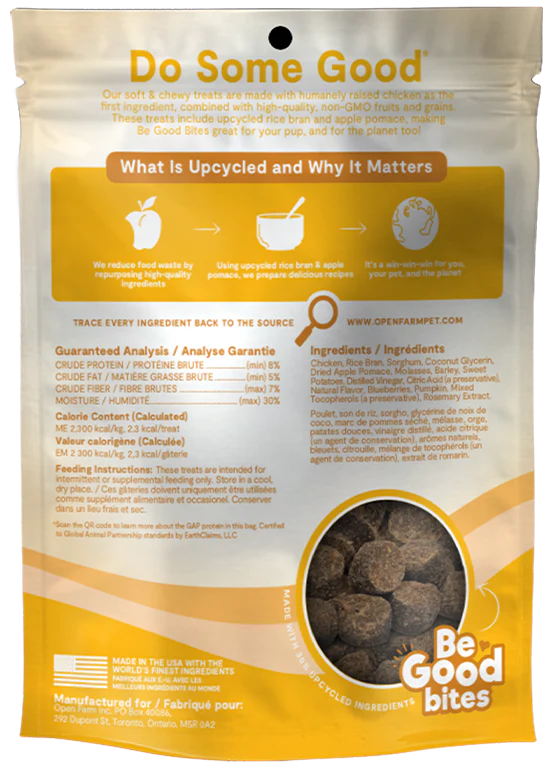Open Farm - Be Good Bites - Chicken Treats (For Dogs)