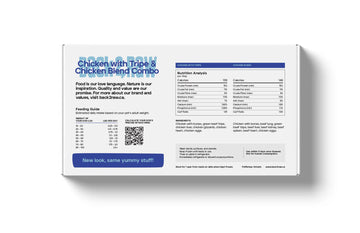 Back2Raw - Basics Chicken with Tripe & Chicken Blend (12lb For Dogs) - Frozen Product