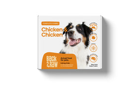 Back2Raw - Complete Chicken Recipe & Chicken Blend (12lb For Dogs) - Frozen Product