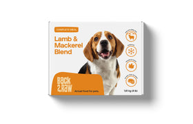 Back2Raw - Complete Lamb & Mackerel Blend (4lb For Dogs) - Frozen Product