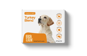 Back2Raw - Complete Turkey Blend (4lb For Dogs) - Frozen Product