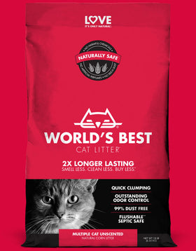 World's Best Cat Litter - Multiple Cat Unscented