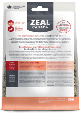 Zeal Canada - Gently Air-Dried Beef With Freeze-Dried Salmon & Pumpkin (For Dogs)