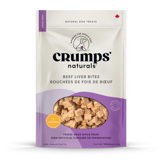 Crumps' Naturals - Beef Liver Bites Treat