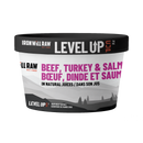 Iron Will Raw Level Up Cup Beef, Turkey & Salmon
