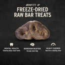Vital Essentials Raw Bar Freeze-Dried Pig Snouts Dog Treat