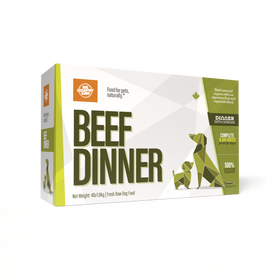 Big Country Raw - Beef Dinner Carton (4lb) - Frozen Product