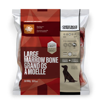 Big Country Raw - Beef Marrow Bone (2lb) - Frozen Product