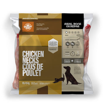 Big Country Raw - Chicken Neck (1lb) - Frozen Product
