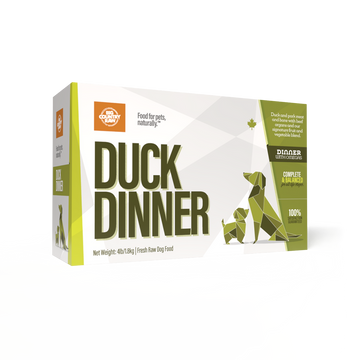 Big Country Raw - Duck Dinner Carton (4lb) - Frozen Product