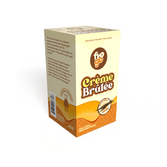 Big Country Raw - FROZEN GOAT - Creme Brulee (Frozen Creamy Treat)