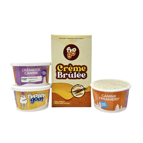 Big Country Raw - FROZEN GOAT - Creme Brulee (Frozen Creamy Treat)
