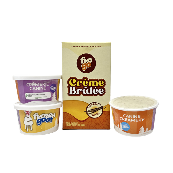 Big Country Raw - FROZEN GOAT - Creme Brulee (Frozen Creamy Treat)