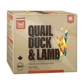 Big Country Raw - Fare Game - Duck & Quail with Lamb (2lb) - Frozen Product