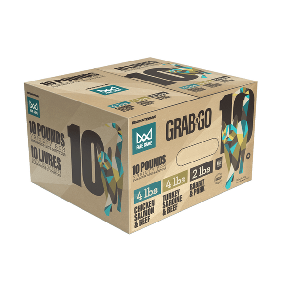 Big Country Raw - Fare Game - Grab N Go 10lb - Frozen Product