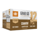 Big Country Raw - Grab N Go 'Country' 12 - Frozen Product