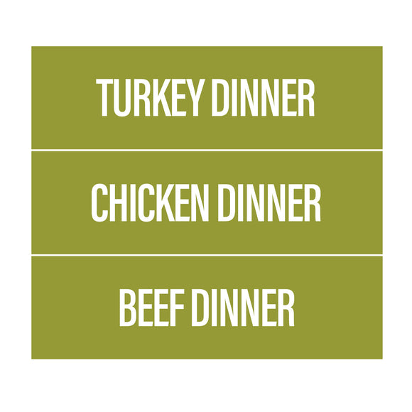 Big Country Raw - Grab N Go 'Dinner' 18 - Frozen Product