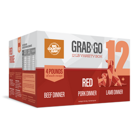 Big Country Raw - Grab N Go 'Red' 12 - Frozen Product