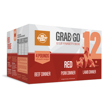 Big Country Raw - Grab N Go 'Red' 12 - Frozen Product
