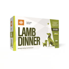 Big Country Raw - Lamb Dinner Carton (4lb) - Frozen Product