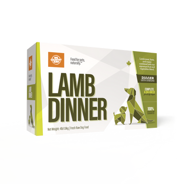Big Country Raw - Lamb Dinner Carton (4lb) - Frozen Product