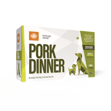 Big Country Raw - Pork Dinner Carton (4lb) - Frozen Product