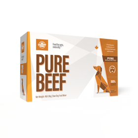 Big Country Raw - Pure Beef Carton (4lb) - Frozen Product