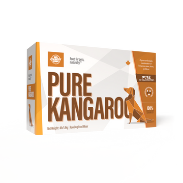 Big Country Raw - Pure Kangaroo Carton (4lb) - Frozen Product