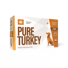 Big Country Raw - Pure Turkey Carton (4lb) - Frozen Product