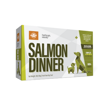 Big Country Raw - Salmon Dinner Carton (4lb) - Frozen Product