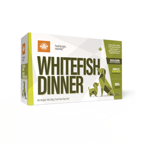 Big Country Raw - White Fish Dinner Carton (4lb) - Frozen Product