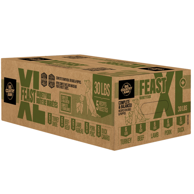 Big Country Raw - XL Feast (30lb) - Frozen Product