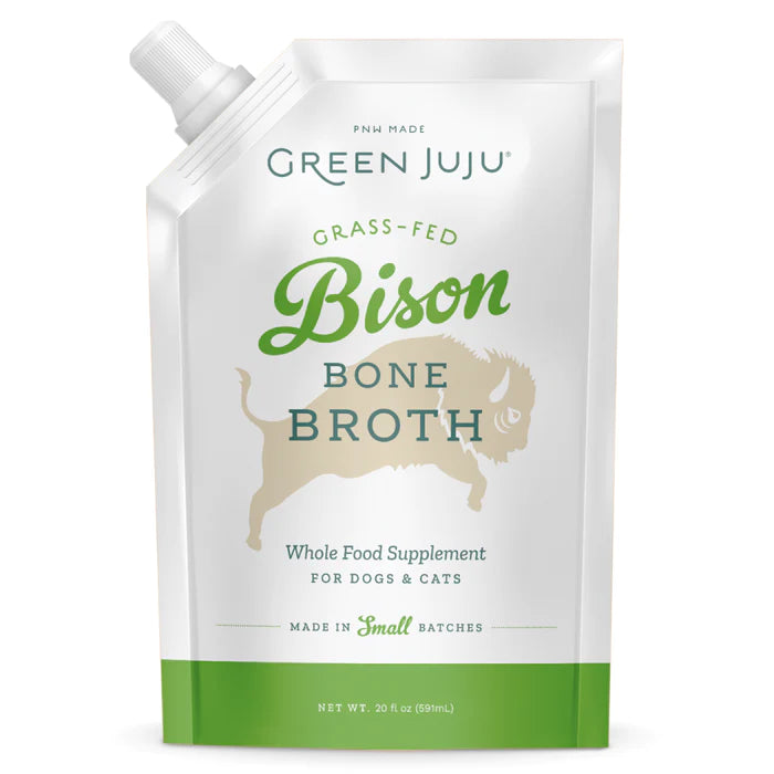 Green Juju - Bison Bone Broth (For Dogs & Cats)