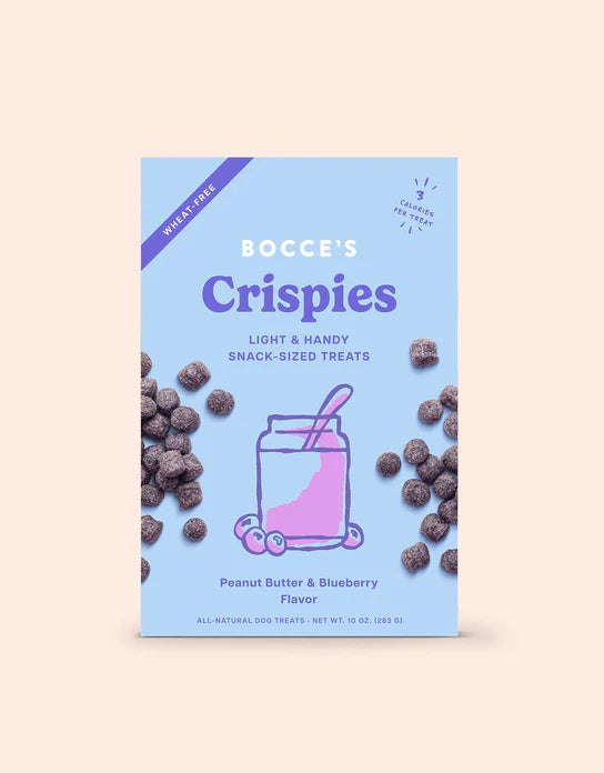 Bocce's Bakery - Peanut Butter & Blueberry Crispies (For Dogs)