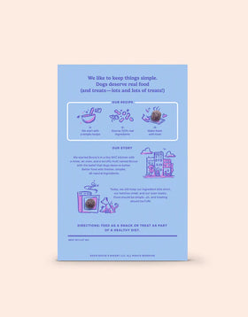 Bocce's Bakery - Peanut Butter & Blueberry Crispies (For Dogs)