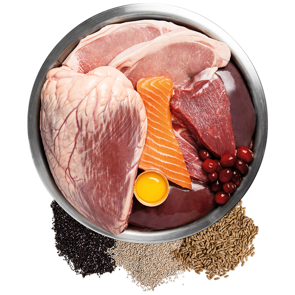 ORIJEN Amazing Grains Regional Red with 85% animal ingredients