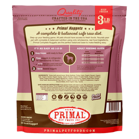 Primal - Nuggets - Raw Turkey & Sardine Nuggets (For Dogs) - Frozen Product