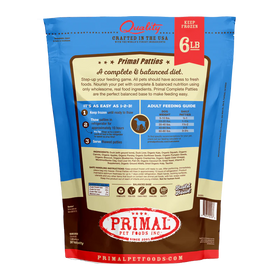 Primal - Patties - Raw Duck Patties (For Dogs) - Frozen Product - 0