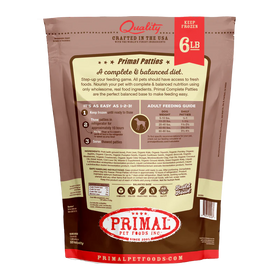 Primal - Patties - Raw Pork Patties (For Dogs) - Frozen Product - 0