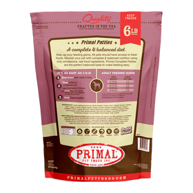 Primal - Patties - Raw Turkey & Sardine Patties (For Dogs) - Frozen Product - 0