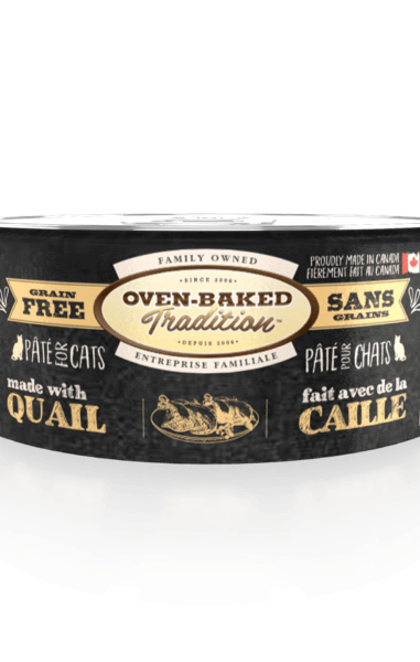 Oven-Baked Tradition - Grain Free Quail Pate for Cats