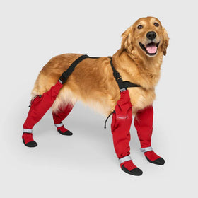 Canada Pooch - Suspender Boots (Red)