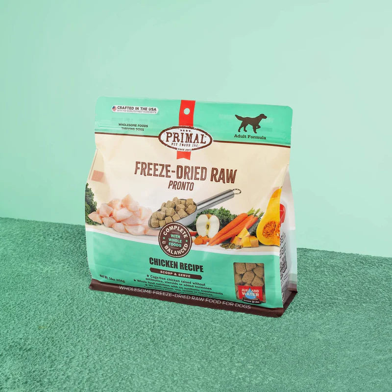 Primal - Pronto - Freeze Dried Raw Pronto - Chicken Recipe (For Dogs)