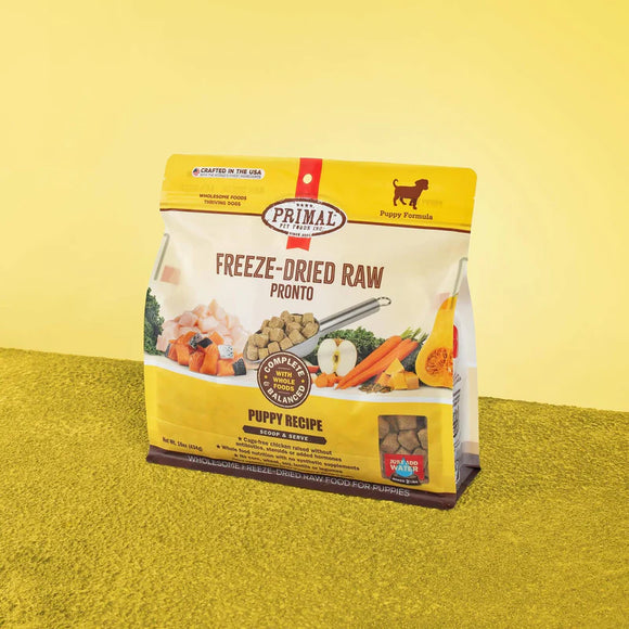 Primal - Pronto - Freeze Dried Raw Pronto - Chicken & Salmon Recipe (For Puppies)