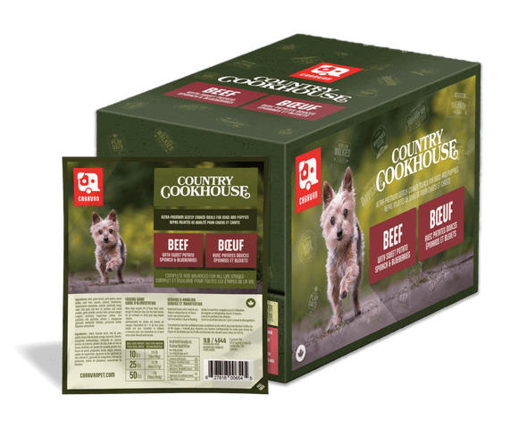 Caravan - Beef Recipe (For Dogs) - Frozen Product.