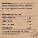 Vital Essentials Micro Nibs - Freeze-Dried Pork & Lamb Entree (For Cats)