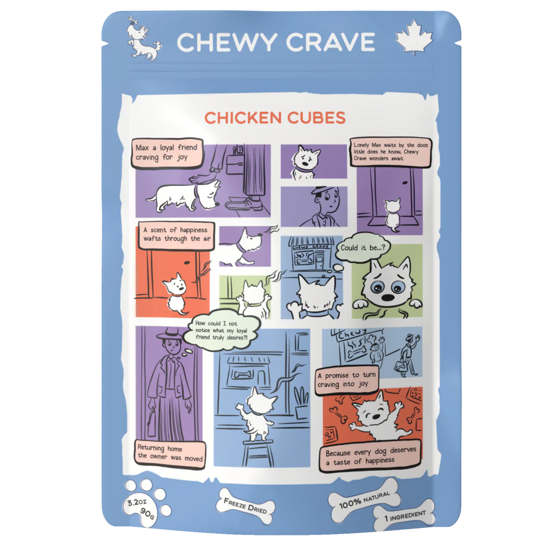 Chewy Crave - Chicken Cubes (Dog Treats)