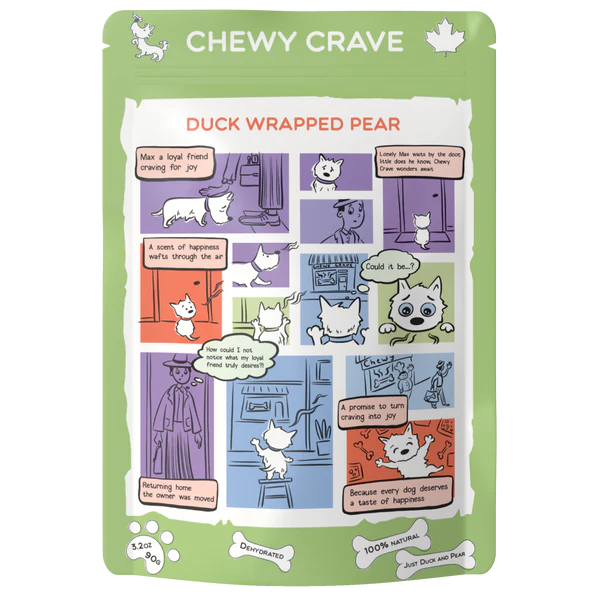 Chewy Crave - Duck Wrapped Pear (Dog Treats)