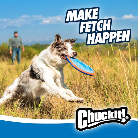 Chuckit! - Paraflight Flying Disc (Fetch & Float Toy)