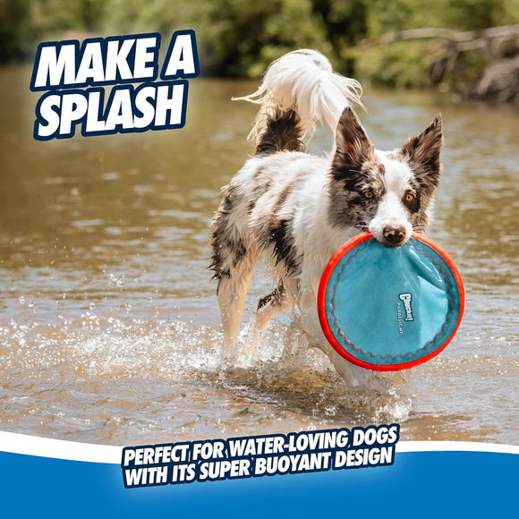 Chuckit! - Paraflight Flying Disc (Fetch & Float Toy)